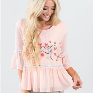 Blouse by Stevie Hender.